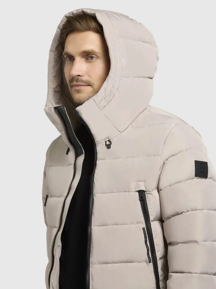 Quilted Jackets KHUJO Men Jacke WOU Hellgrau Hellgrau