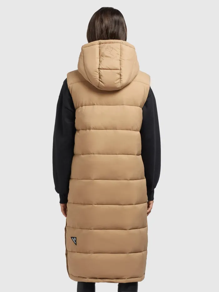 Quilted Vests Weste MAGNETA MATT Beige Beige 8211 KHUJO Women