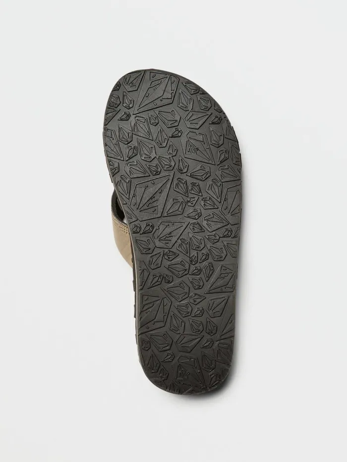 Recliner Sandals 8211 Khaki Mens Volcom Sandals