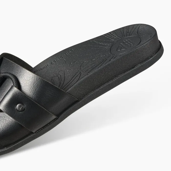 Reef Cushion Soho Cruz Black Night Women Slides Reef Cushion Soho Cruz Black Night Women Slides