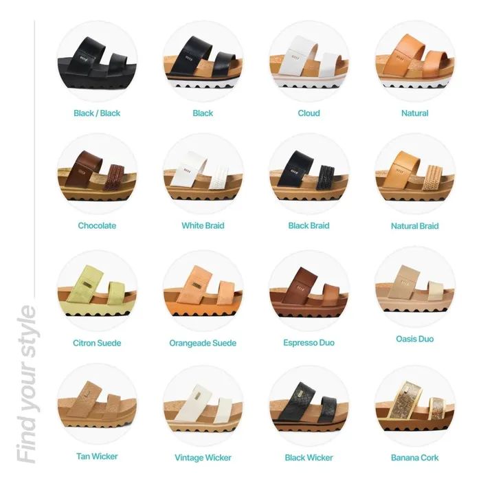 Reef Cushion Vista Hi Oasis Duo Women Sandals Reef Cushion Vista Hi Oasis Duo Women Sandals