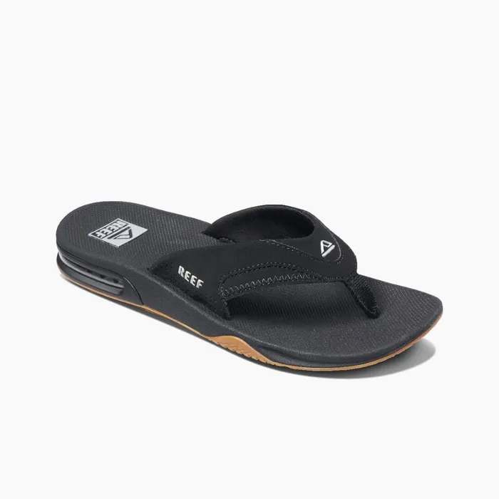 Reef Fanning Blacksilver Men Sandals Reef Fanning Blacksilver Men Sandals