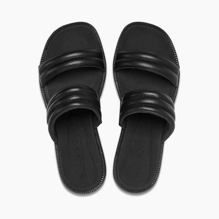 Reef Lofty Lux Hi Black Women Sandals Reef Lofty Lux Hi Black Women Sandals