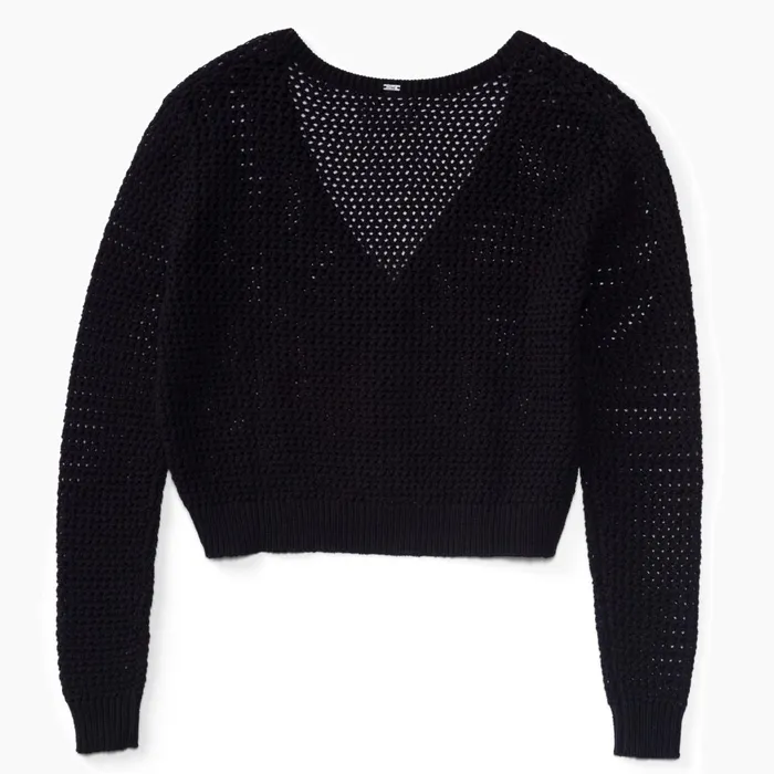 Reef Mika Knit Cardigan Caviar Women Tops Reef Mika Knit Cardigan Caviar Women Tops