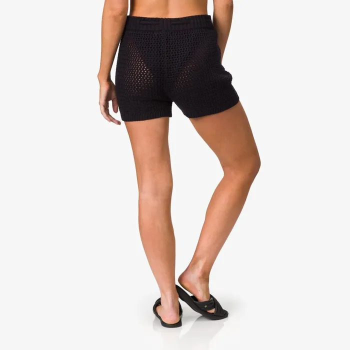 Reef Mika Sweater Short Caviar Women Shorts Pants and Skirts Reef Mika Sweater Short Caviar Women Shorts Pants and Skirts