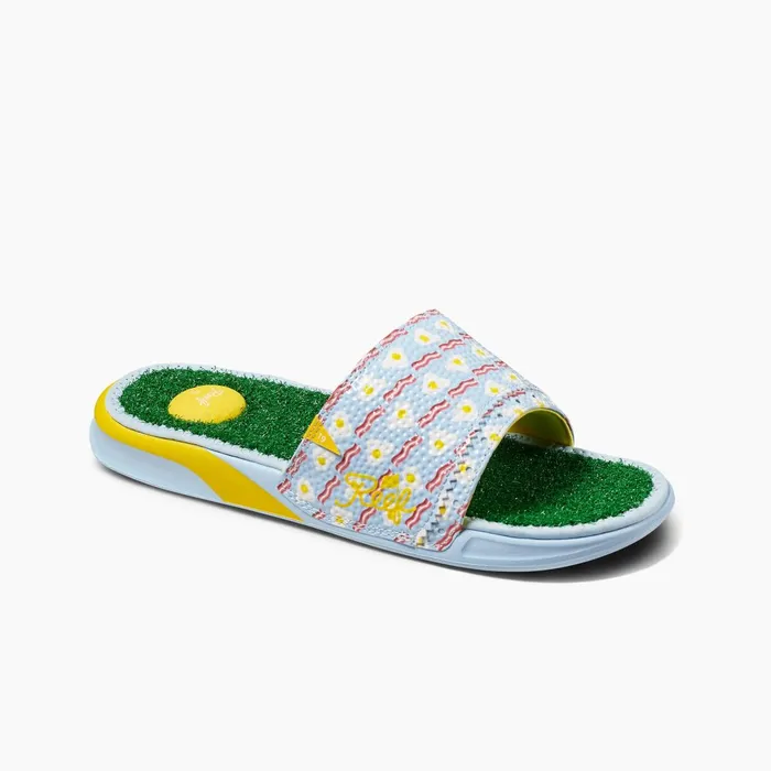 Reef Mulligan Slide Breakfast Ball Men Slides Reef Mulligan Slide Breakfast Ball Men Slides
