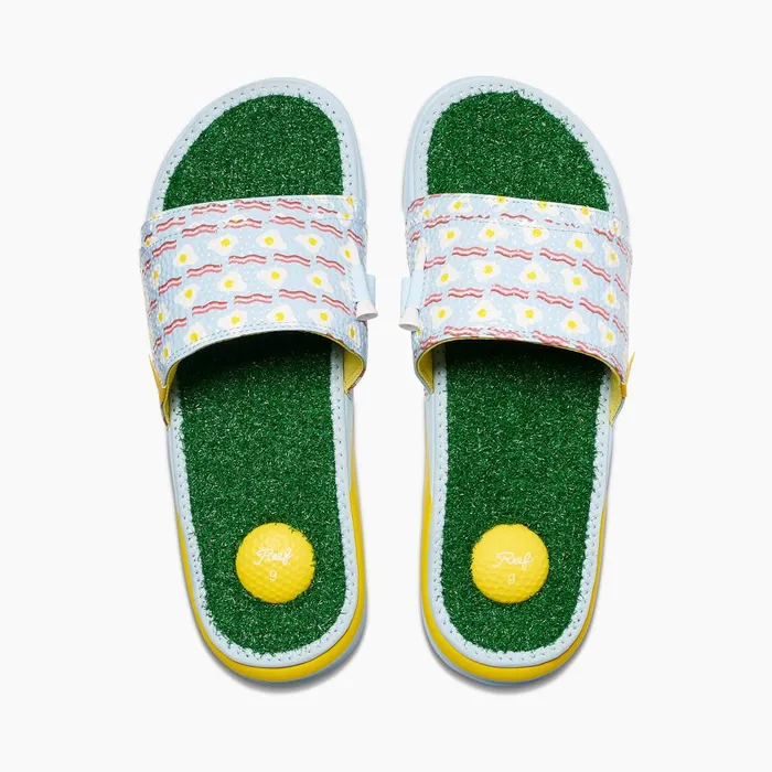 Reef Mulligan Slide Breakfast Ball Men Slides Reef Mulligan Slide Breakfast Ball Men Slides