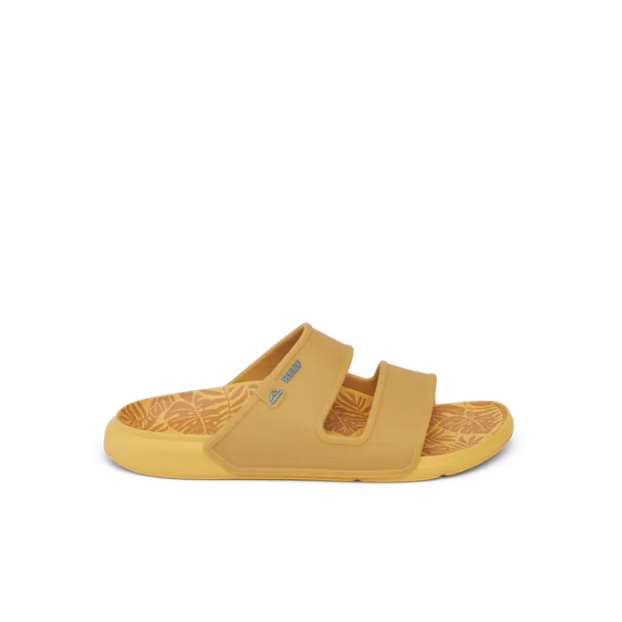 Reef Oasis Double Up Gold Tropics Men Slides
