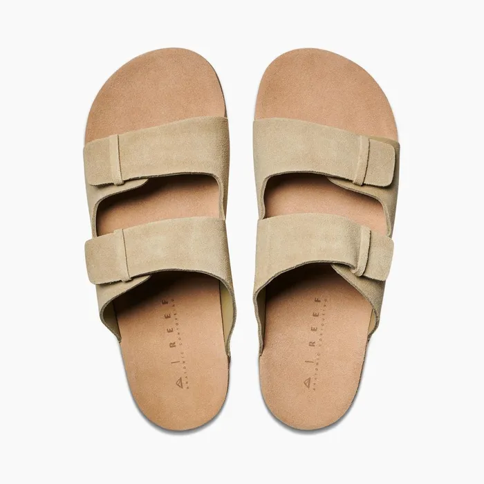 Reef Ojai Two Bar Tobaccoelm Men Slides Reef Ojai Two Bar Tobaccoelm Men Slides