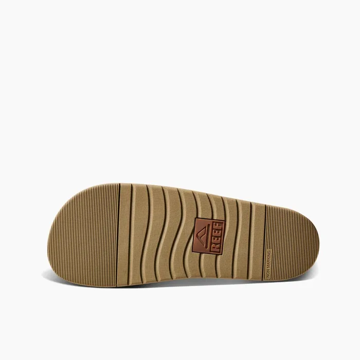Reef Ojai Two Bar Tobaccoelm Men Slides Reef Ojai Two Bar Tobaccoelm Men Slides