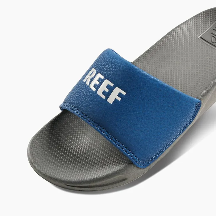 Reef One Slide Reef Greyblue Kids 58 Years Reef One Slide Reef Greyblue Kids 58 Years