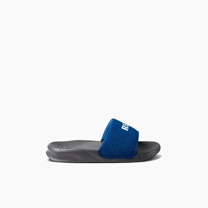 Reef One Slide Reef Greyblue Kids 58 Years Reef One Slide Reef Greyblue Kids 58 Years