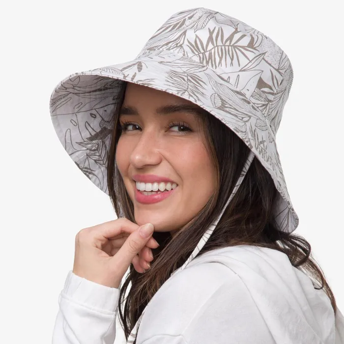 Reef Rudy Printed Bucket Hat Mushroom Women Hats and Beanies