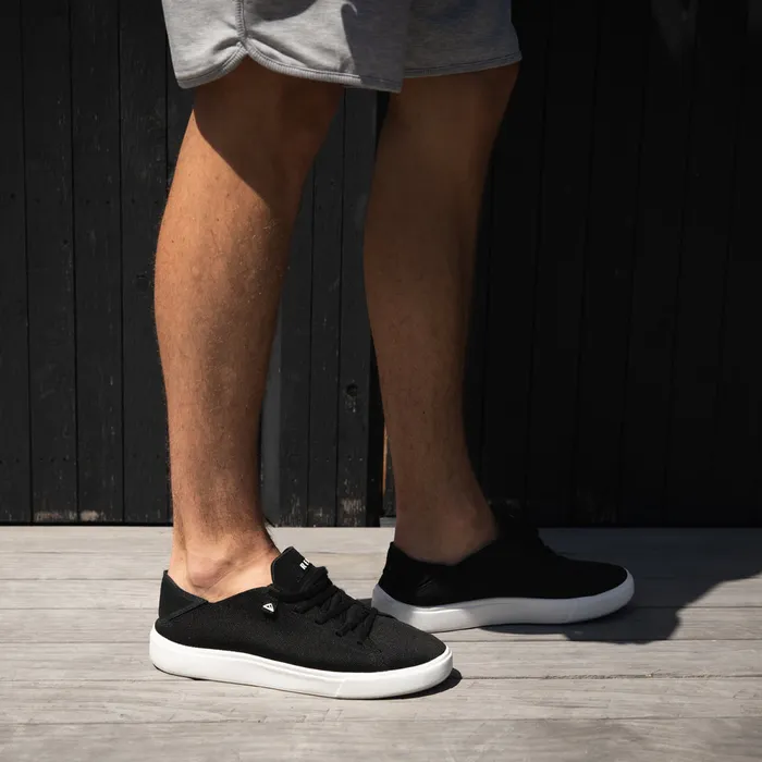 Reef Swellsole Terramar Black Knit Men Shoes Reef Swellsole Terramar Black Knit Men Shoes