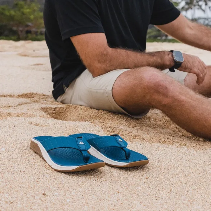 Reef The Deckhand Ocean Depths Men Sandals Reef The Deckhand Ocean Depths Men Sandals