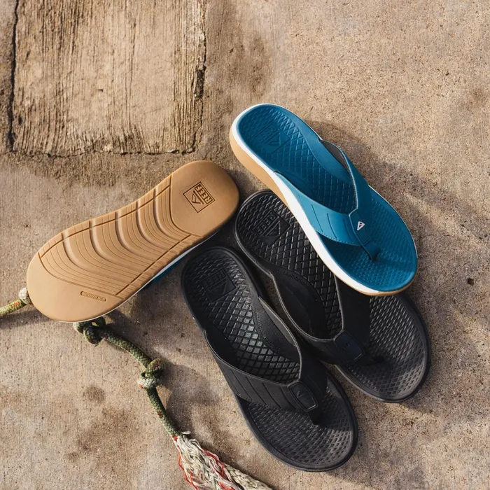 Reef The Deckhand Ocean Depths Men Sandals Reef The Deckhand Ocean Depths Men Sandals