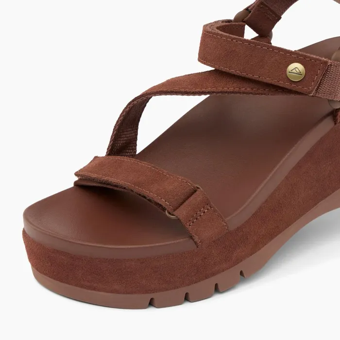 Reef Vista Higher Luna Cappuccino Suede Women Sandals Reef Vista Higher Luna Cappuccino Suede Women Sandals