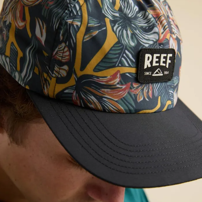 Reef Yama Nylon Canvas Hat Caviar WomenMen Hats and Beanies Reef Yama Nylon Canvas Hat Caviar WomenMen Hats and Beanies