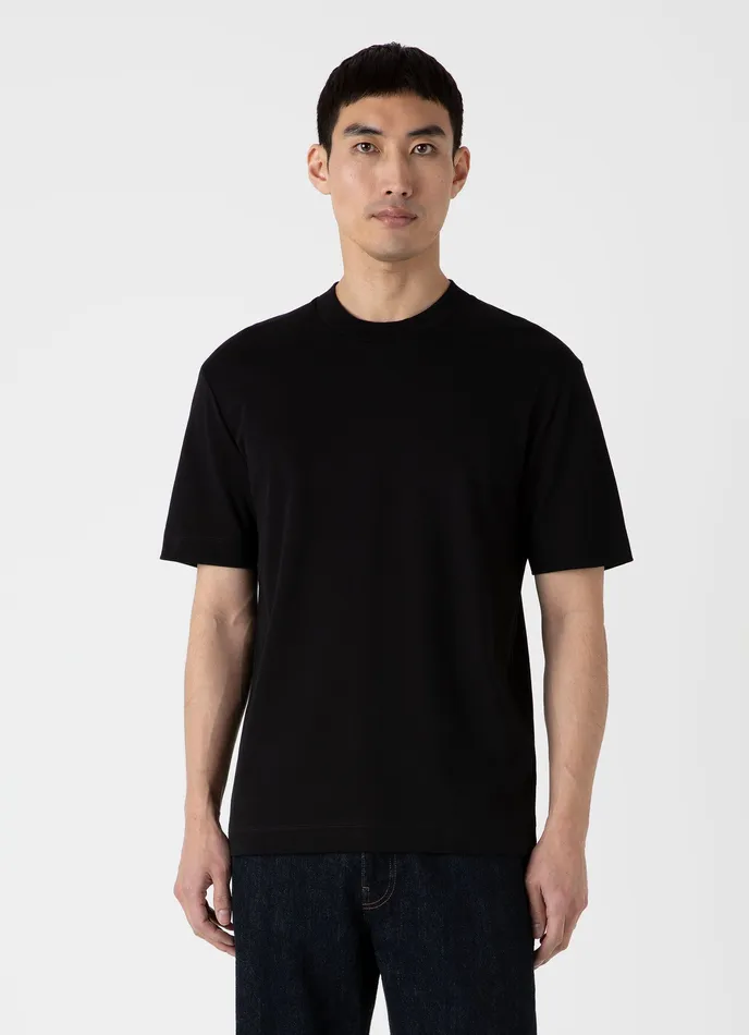 Relaxed Fit Heavyweight Tshirt Black Men Tshirts ussunspel Relaxed Fit Heavyweight Tshirt Black Men Tshirts ussunspel