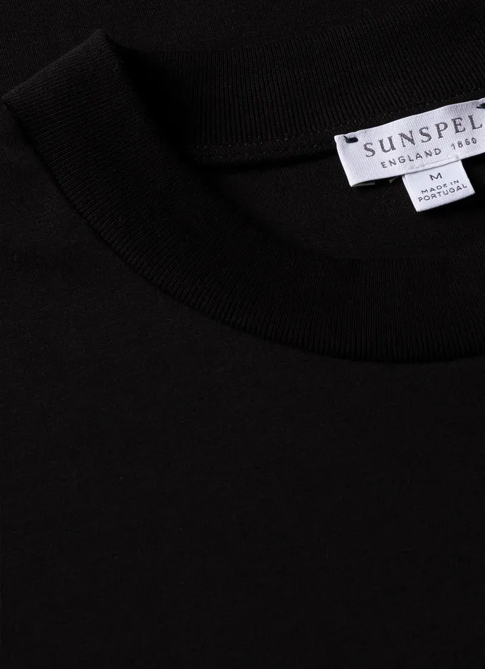 Relaxed Fit Heavyweight Tshirt Black Men Tshirts ussunspel Relaxed Fit Heavyweight Tshirt Black Men Tshirts ussunspel