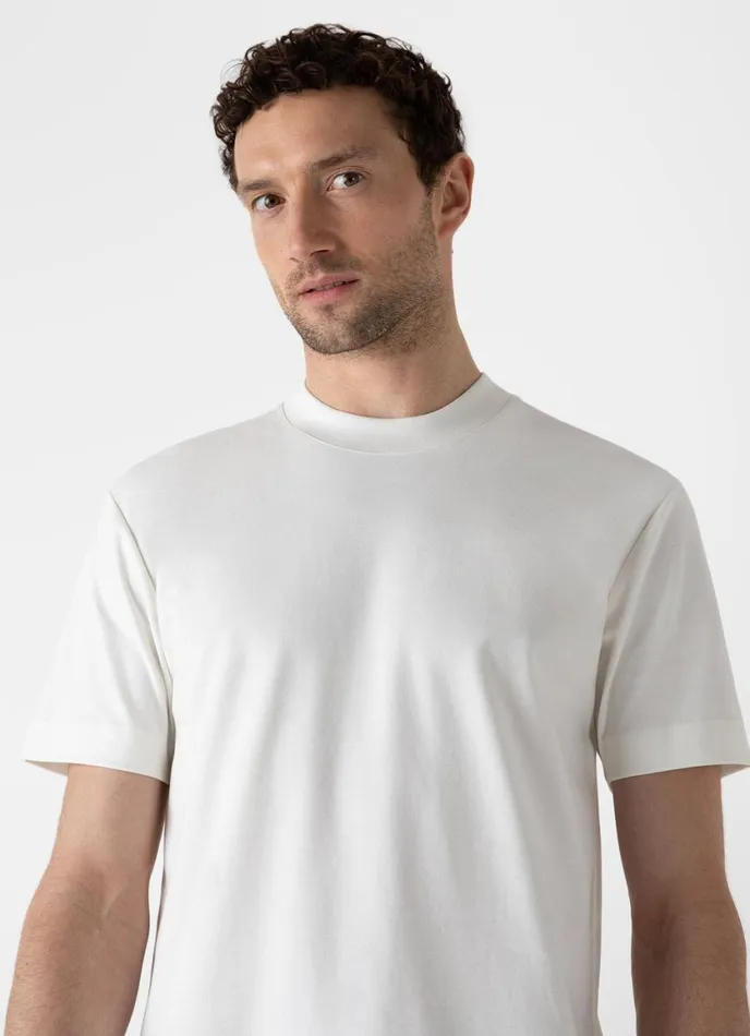 Relaxed Fit Heavyweight Tshirt Offwhite Men SUNSPEL Tshirts