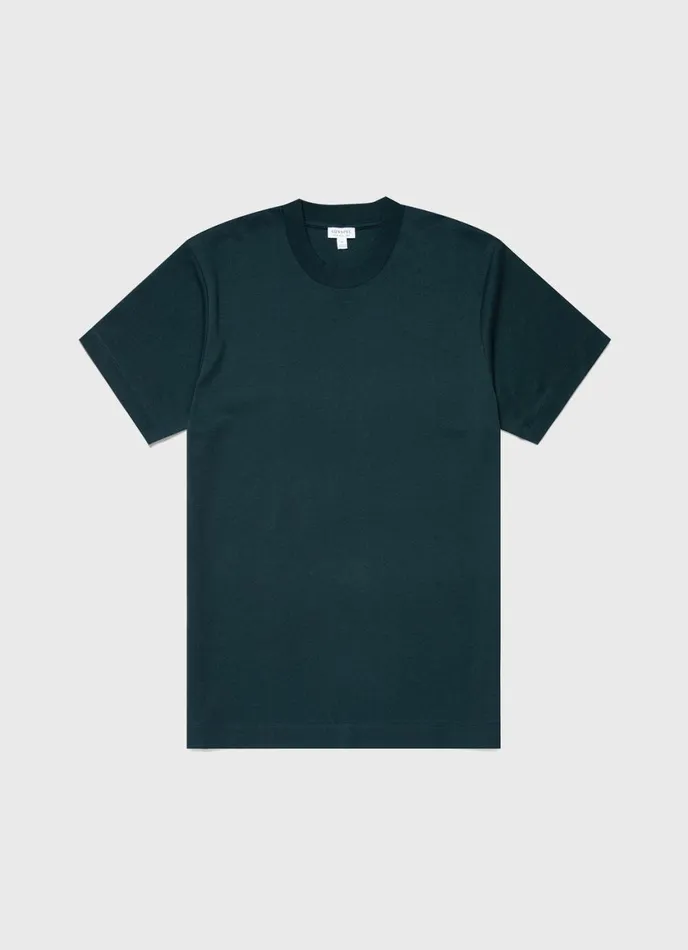 Relaxed Fit Heavyweight Tshirt Peacock Men SUNSPEL Tshirts