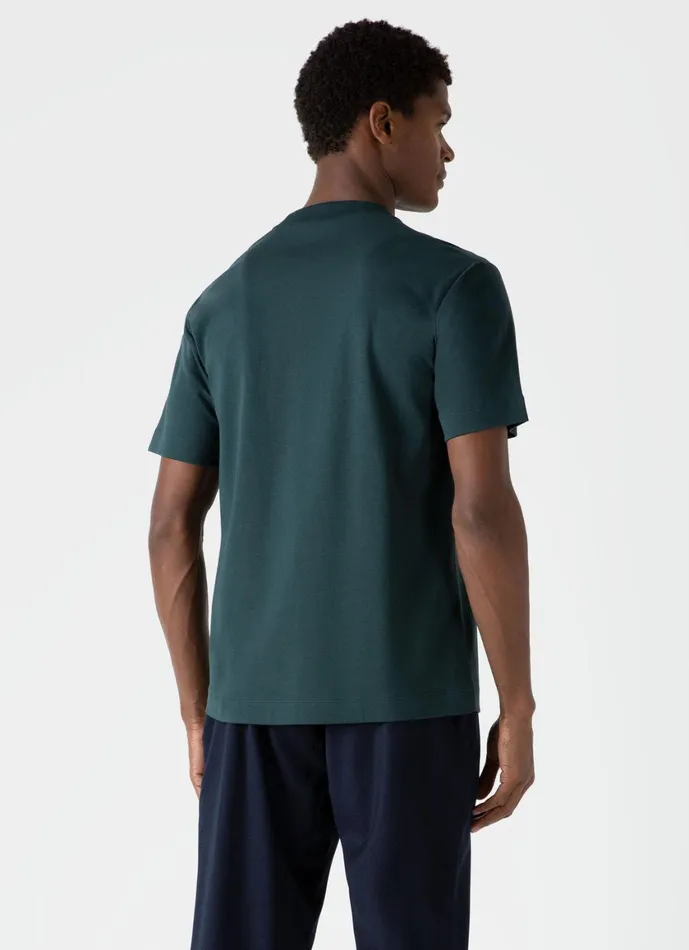 Relaxed Fit Heavyweight Tshirt Peacock Men SUNSPEL Tshirts