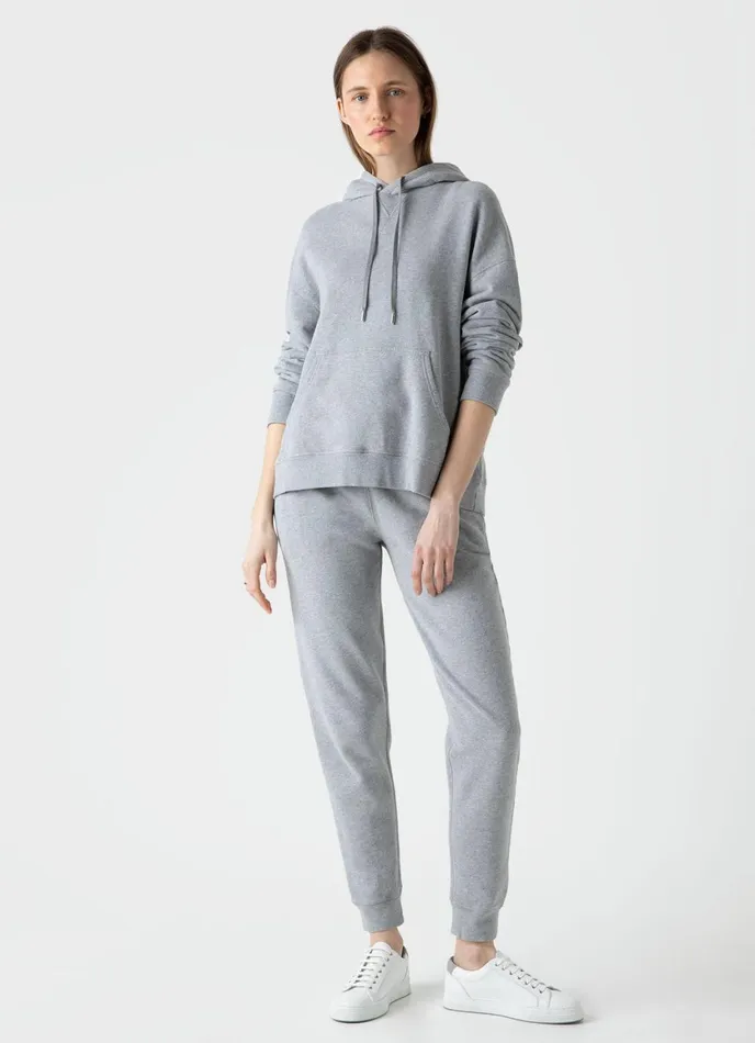 Relaxed Loopback Sweatpants Grey Melange Women SUNSPEL Sweatshirts and Sweatpants Relaxed Loopback Sweatpants Grey Melange Women SUNSPEL Sweatshirts and Sweatpants