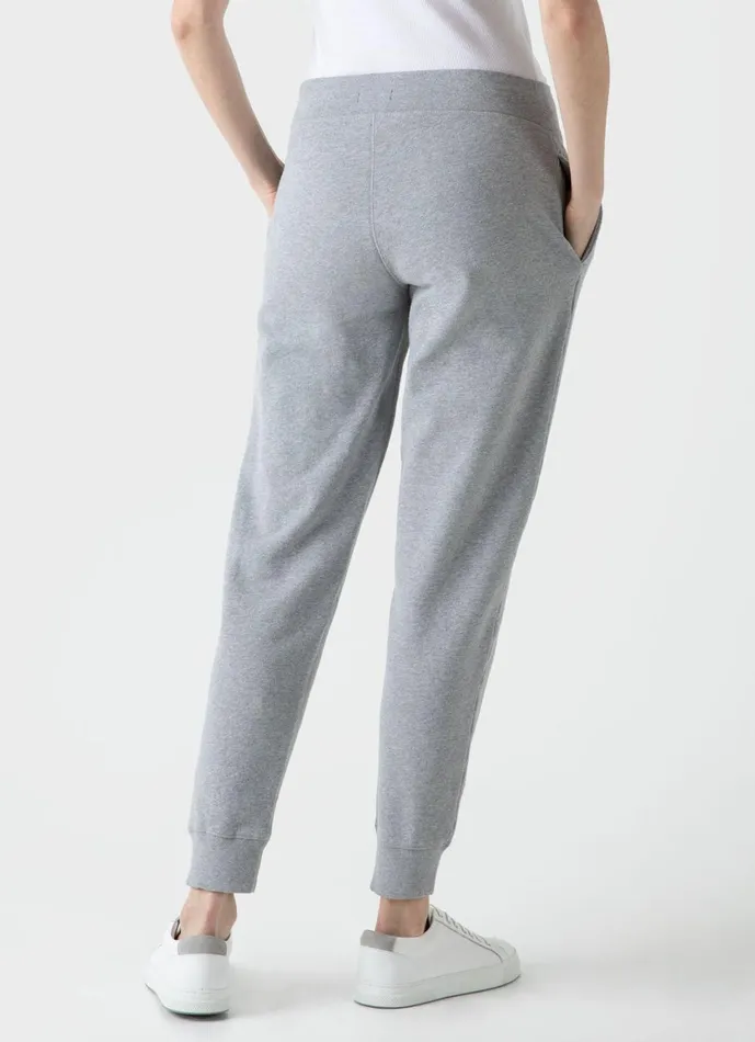 Relaxed Loopback Sweatpants Grey Melange Women SUNSPEL Sweatshirts and Sweatpants