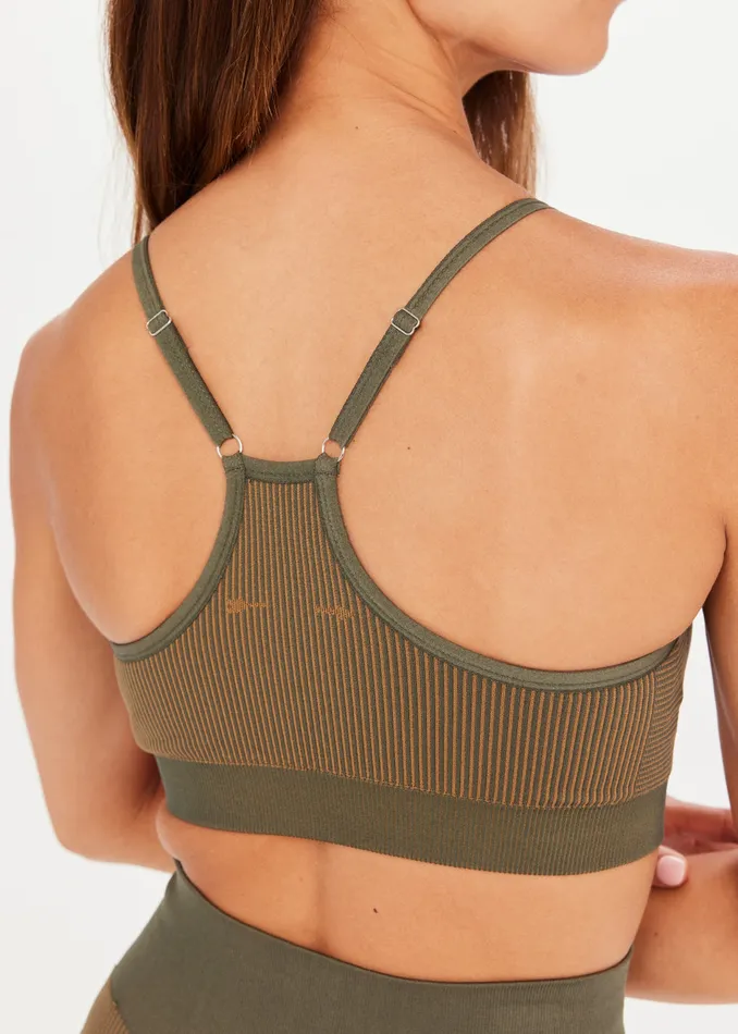 RIBBED SEAMLESS ZAHRA BRA Women Sports Bras THE UPSIDE RIBBED SEAMLESS ZAHRA BRA Women Sports Bras THE UPSIDE