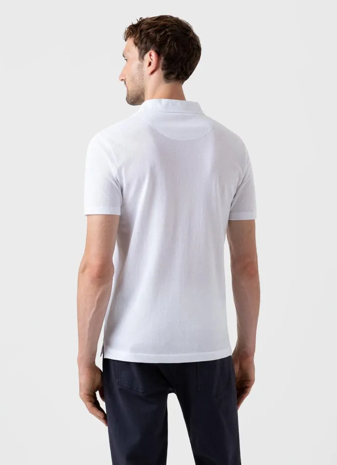Riviera Polo Shirt White Men SUNSPEL Polo Shirts