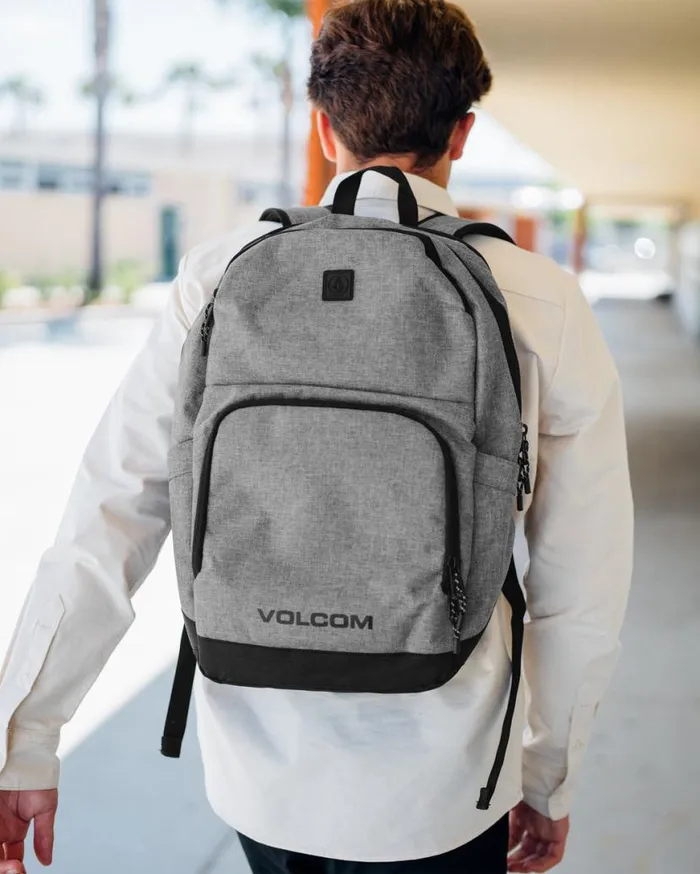 Roamer 3 Backpack 8211 Heather Grey Mens Volcom Bags and Backpacks