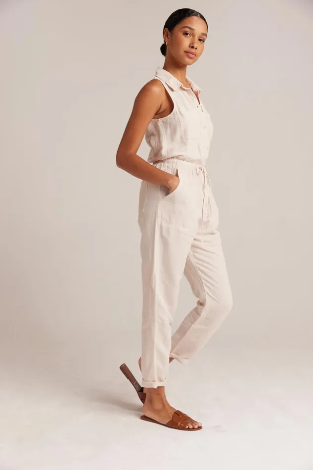 Rompers and Jumpsuits Women Bella Dahl Sunday Pocket Jumpsuit 8211 Sand Khaki Rompers and Jumpsuits Women Bella Dahl Sunday Pocket Jumpsuit 8211 Sand Khaki