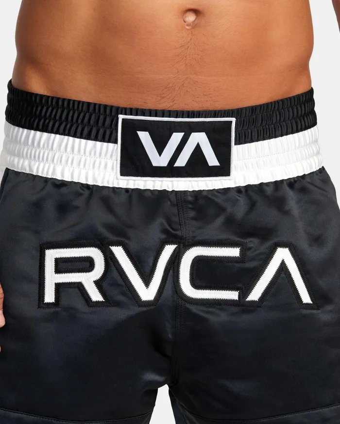 RVCA Athletic Shorts RVCA Muay Thai Boxing Shorts 15034 Black 8211 Men