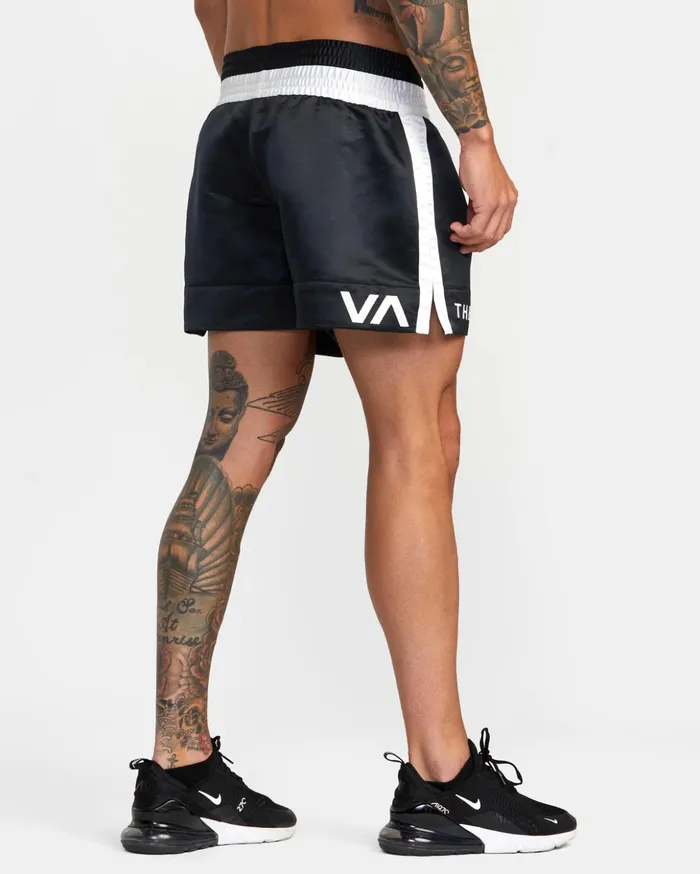RVCA Athletic Shorts RVCA Muay Thai Boxing Shorts 15034 Black 8211 Men