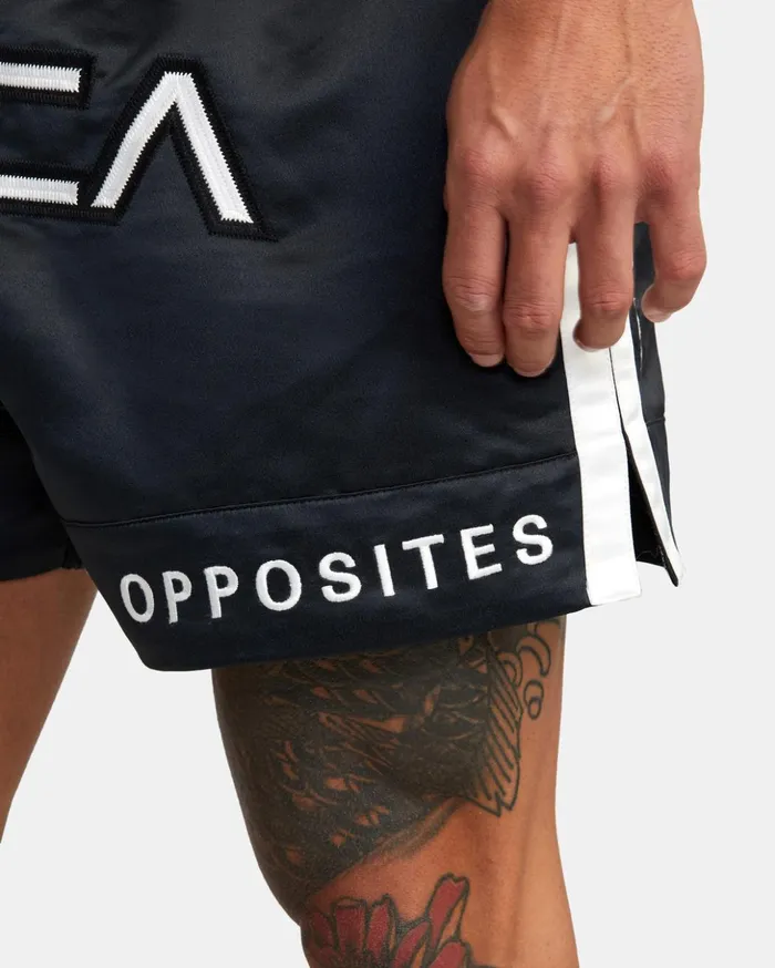RVCA Athletic Shorts RVCA Muay Thai Boxing Shorts 15034 Black 8211 Men