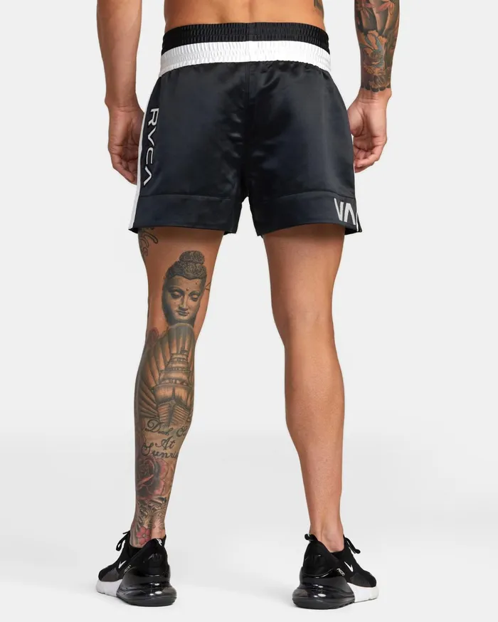 RVCA Athletic Shorts RVCA Muay Thai Boxing Shorts 15034 Black 8211 Men