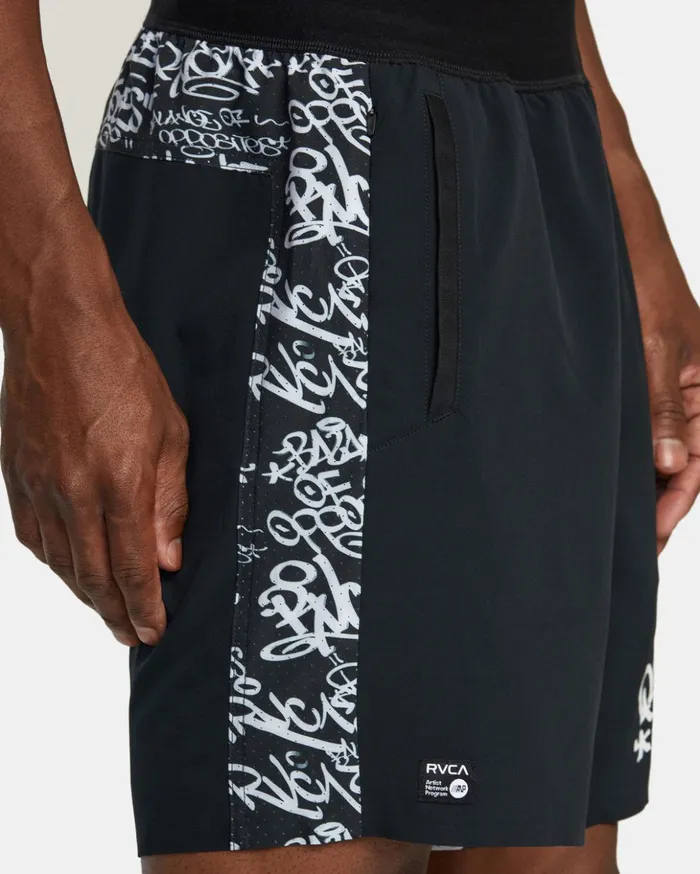 RVCA Athletic Shorts RVCA Yogger Plus Technical Training Shorts Black Dmote 8211 Men RVCA Athletic Shorts RVCA Yogger Plus Technical Training Shorts Black Dmote 8211 Men