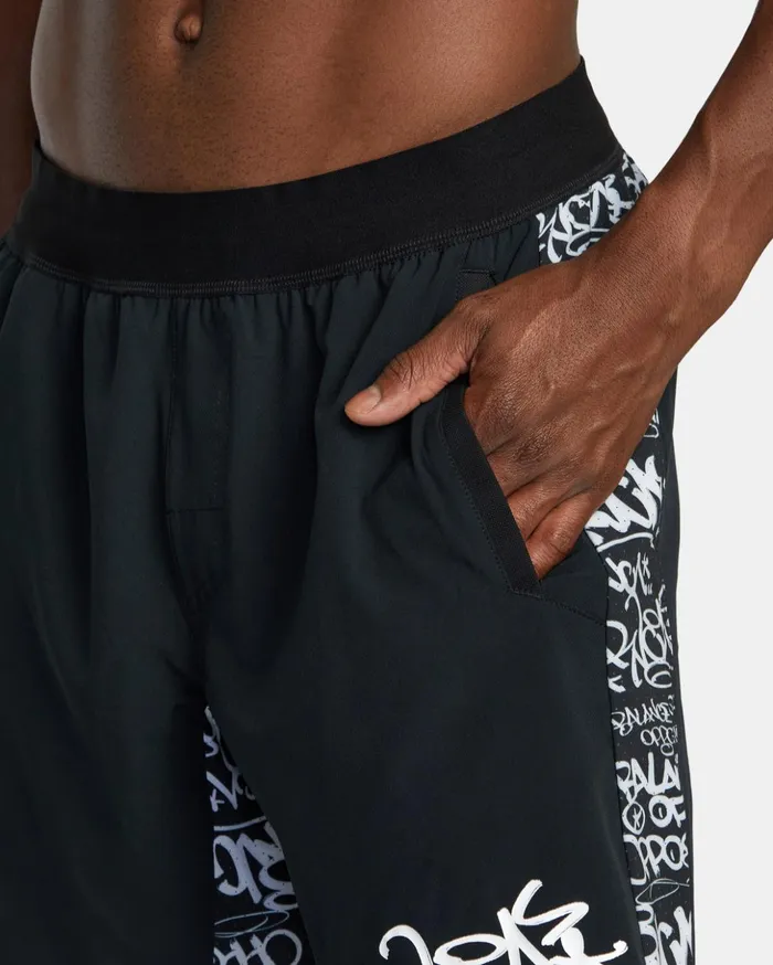 RVCA Athletic Shorts RVCA Yogger Plus Technical Training Shorts Black Dmote 8211 Men RVCA Athletic Shorts RVCA Yogger Plus Technical Training Shorts Black Dmote 8211 Men