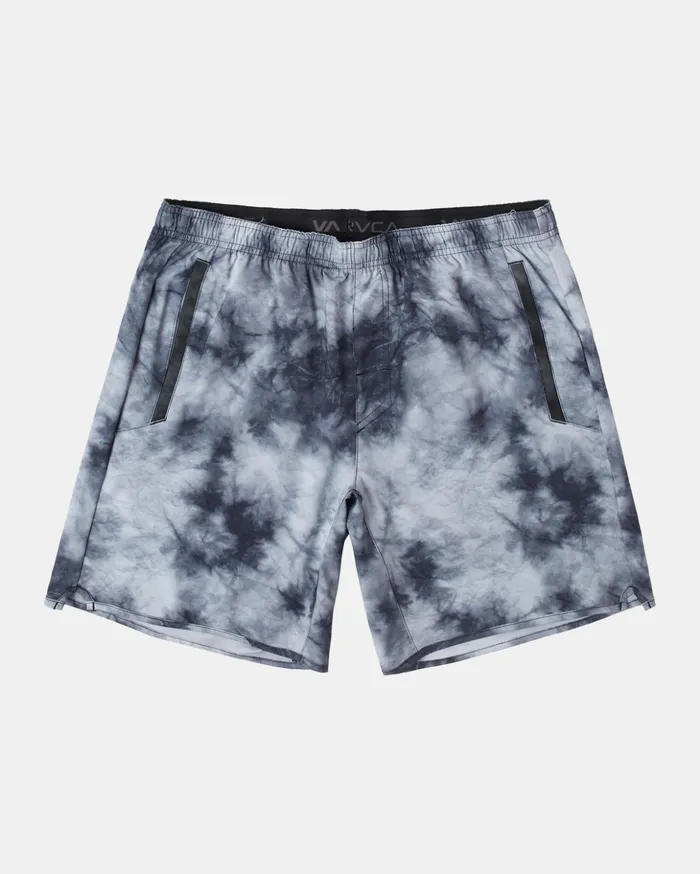 RVCA Athletic Shorts Yogger Stretch Elastic Waist Shorts 17034 Ink Blot 8211 Men RVCA Athletic Shorts Yogger Stretch Elastic Waist Shorts 17034 Ink Blot 8211 Men