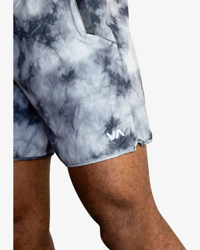 RVCA Athletic Shorts Yogger Stretch Elastic Waist Shorts 17034 Ink Blot 8211 Men RVCA Athletic Shorts Yogger Stretch Elastic Waist Shorts 17034 Ink Blot 8211 Men
