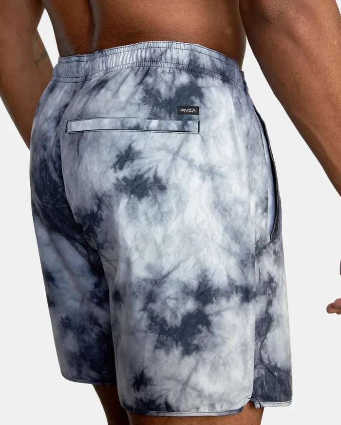 RVCA Athletic Shorts Yogger Stretch Elastic Waist Shorts 17034 Ink Blot 8211 Men RVCA Athletic Shorts Yogger Stretch Elastic Waist Shorts 17034 Ink Blot 8211 Men