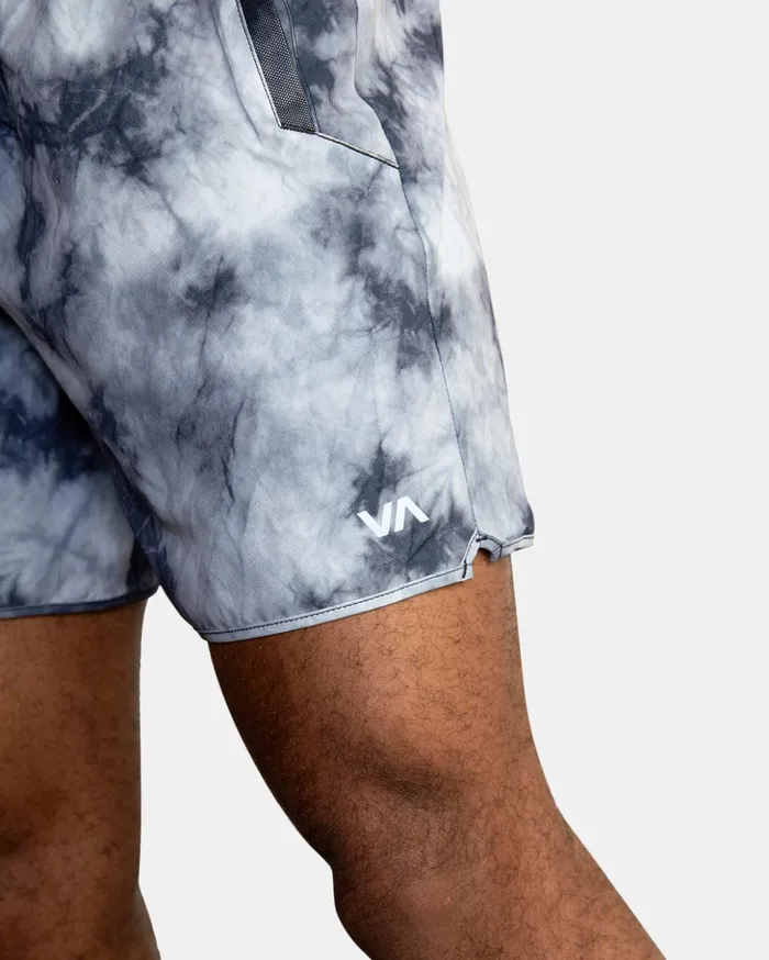 RVCA Athletic Shorts Yogger Stretch Elastic Waist Shorts 17034 Ink Blot 8211 Men RVCA Athletic Shorts Yogger Stretch Elastic Waist Shorts 17034 Ink Blot 8211 Men