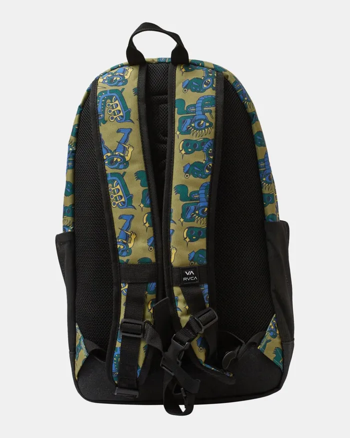 RVCA Backpacks Luggage Curb Skate 29 L Skate Backpack Avocado 8211 MenWomenBoys