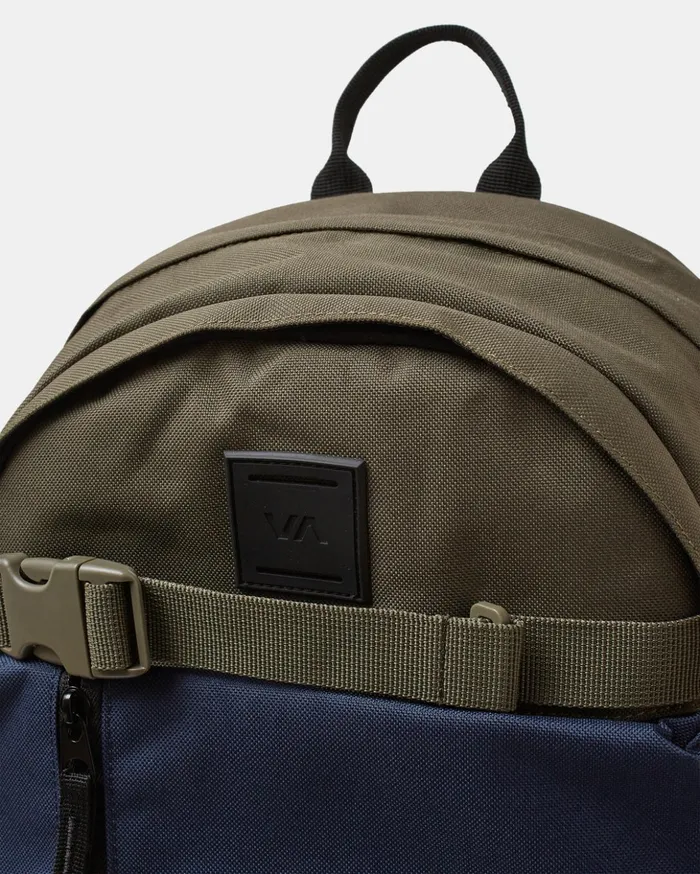 RVCA Backpacks Luggage Curb Skate 29 L Skate Backpack Navy 8211 WomenMenBoys