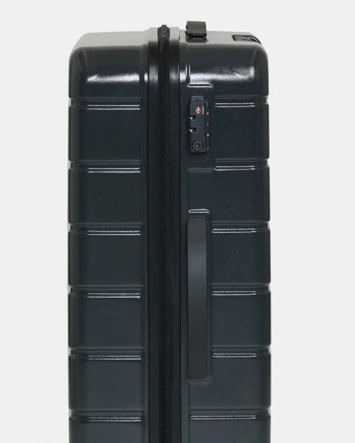 RVCA Backpacks Luggage RVCA VA Large Roller Hardcase Suitcase Black 8211 Men