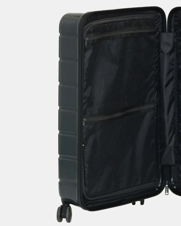 RVCA Backpacks Luggage RVCA VA Large Roller Hardcase Suitcase Black 8211 Men