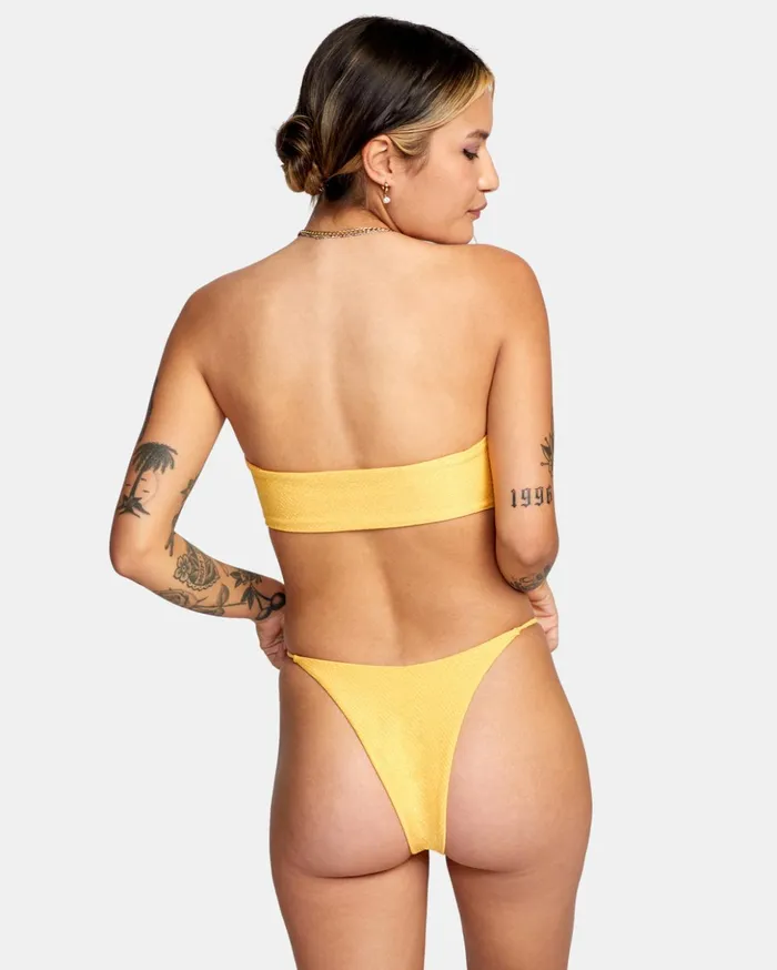 RVCA Bikini Bottoms Brightside Skimpy French Bikini Bottoms Marigold 8211 Women RVCA Bikini Bottoms Brightside Skimpy French Bikini Bottoms Marigold 8211 Women