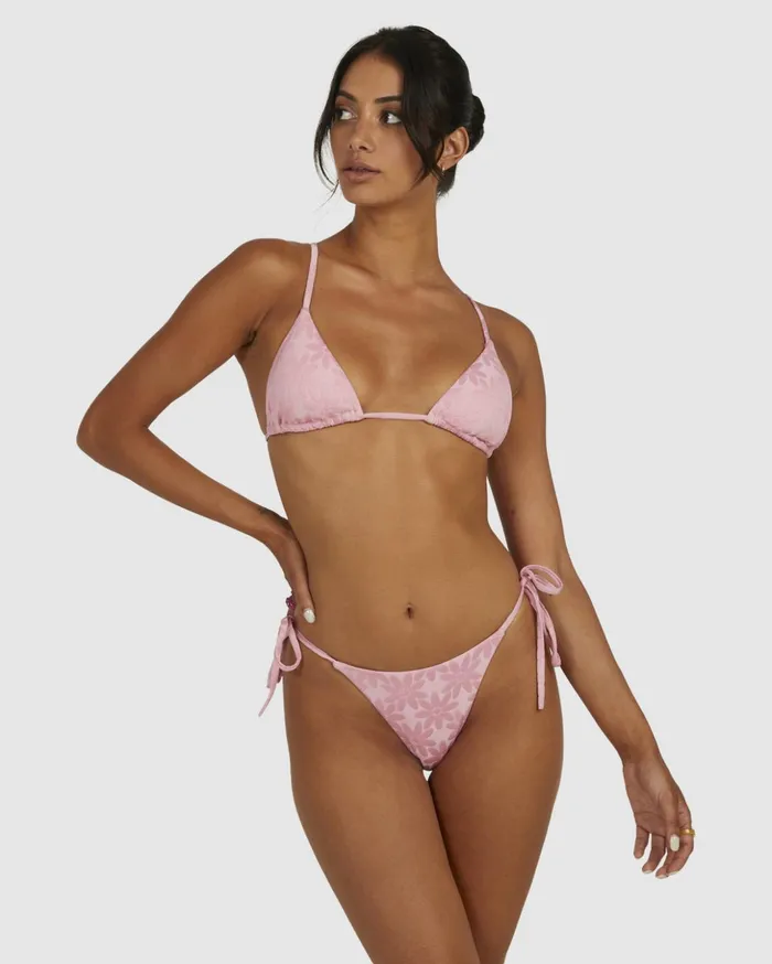 RVCA Bikini Bottoms Daisy Skimpy Bikini Bottoms Sea Pink 8211 Women