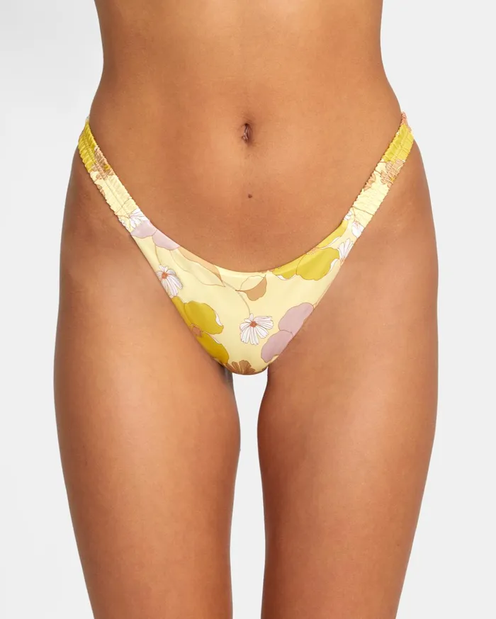 RVCA Bikini Bottoms Haze Scrunch French Bikini Bottoms Multi 8211 Women